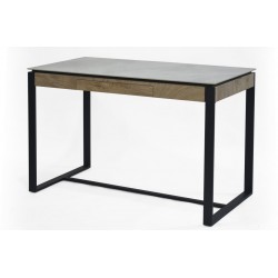 Kosmetinis staliukas - konsolė BALTIMORE DK-121 (Pudalas Grey/Grey Wood)